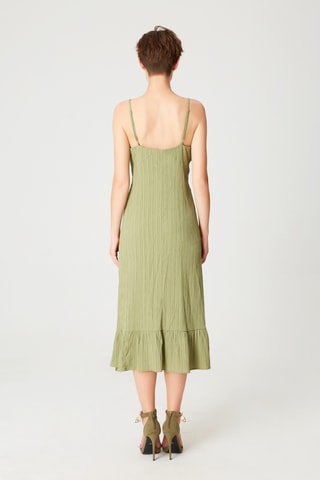 Vestido midi - Verde