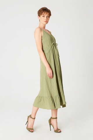 Vestido midi - Verde