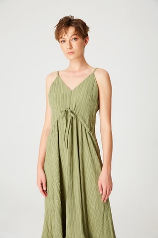 Vestido midi - Verde