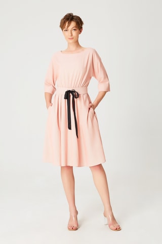 Vestido midi - Naranja
