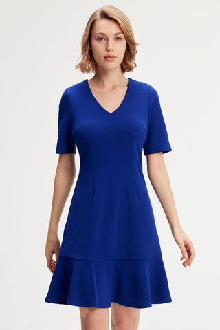Abito a campana - Blu