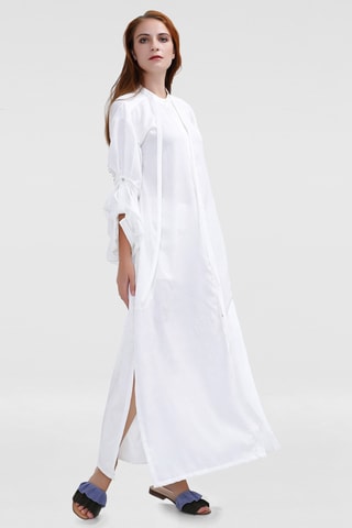 Abito a camicia - Bianco