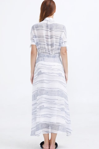 Vestido camisero - Blanco
