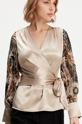 Blusa - Beige