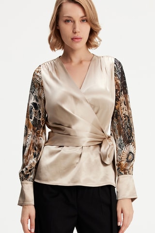 Blusa - Beige
