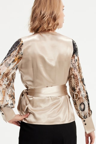 Blusa - Beige