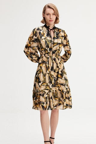 Abito midi - Beige