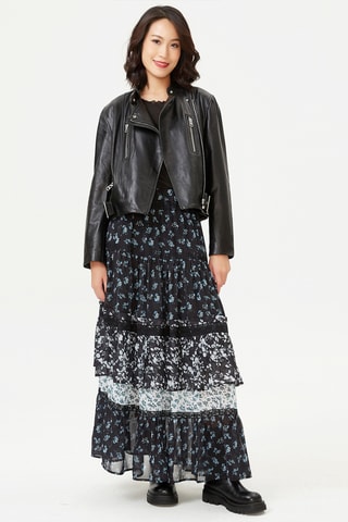 Falda larga - Negro