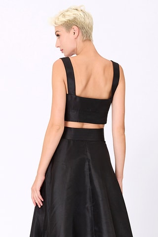 Crop top - Negro