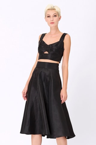 Crop top - Negro