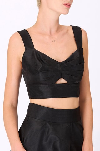 Crop top - Negro