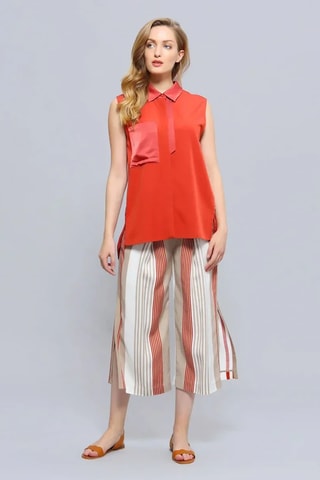 Pantaloni capri - Rosso