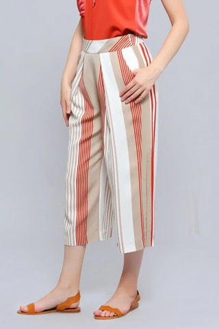 Pantaloni capri - Rosso