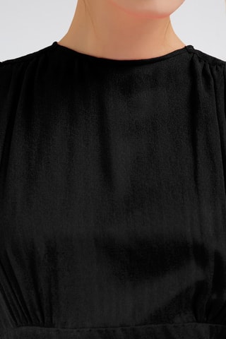 Vestido midi - Negro