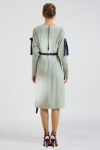 Vestido midi - Azul