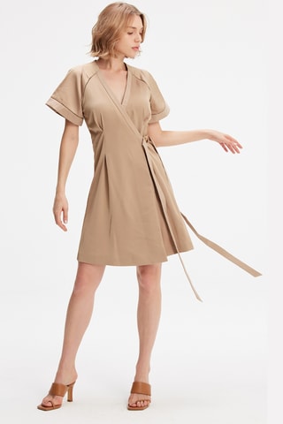 Abito a portafoglio - Beige