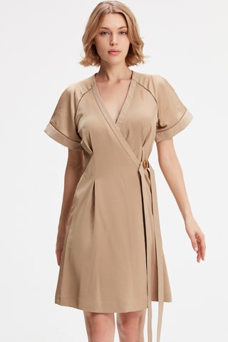 Abito a portafoglio - Beige