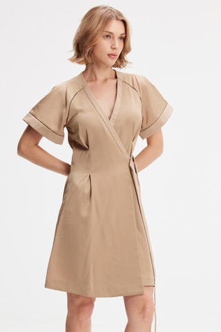Abito a portafoglio - Beige