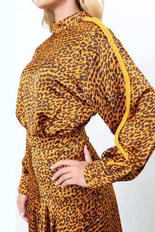 Blusa - Azul, amarillo y verde