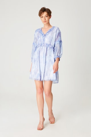 Vestido evasé - Violeta