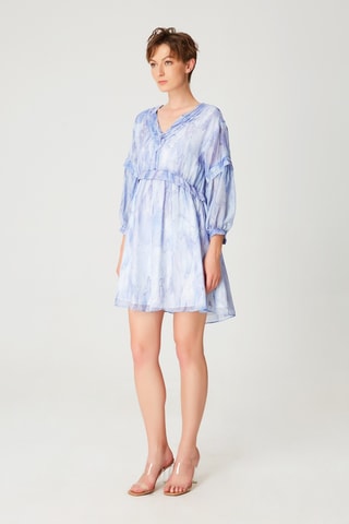 Vestido evasé - Violeta