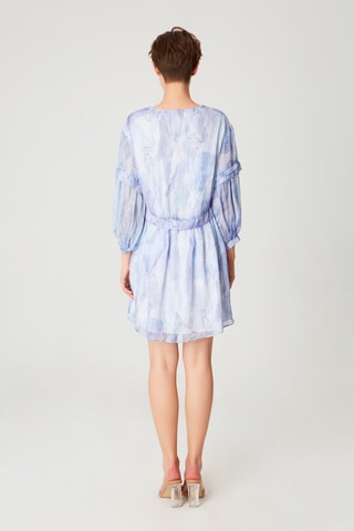 Vestido evasé - Violeta