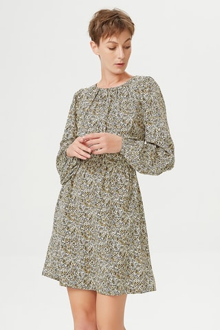 Vestido corto - Beige