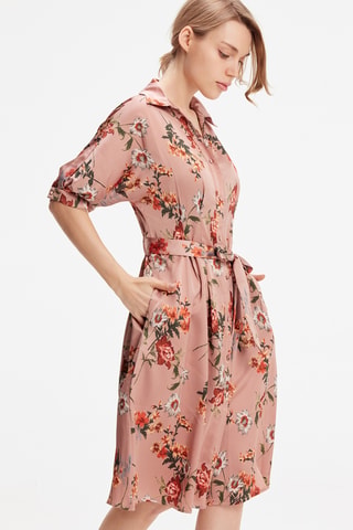 Abito a camicia - Rosa
