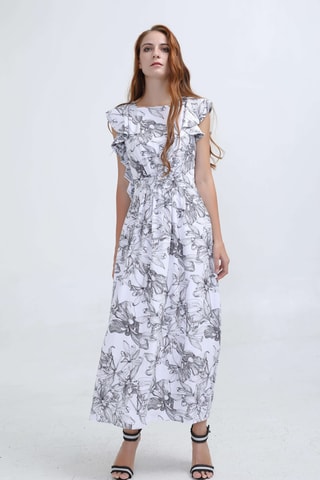 Vestido largo - Blanco