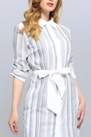 Abito a camicia - Bianco