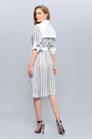 Abito a camicia - Bianco