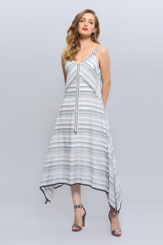 Vestido midi - Blanco