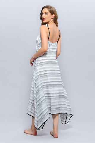 Vestido midi - Blanco