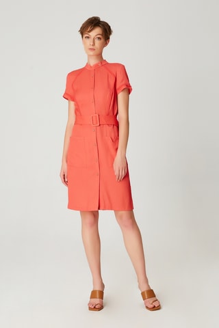 Abito a camicia - Arancione