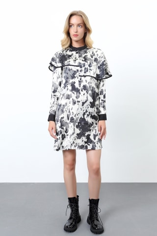 Vestido recto - Negro