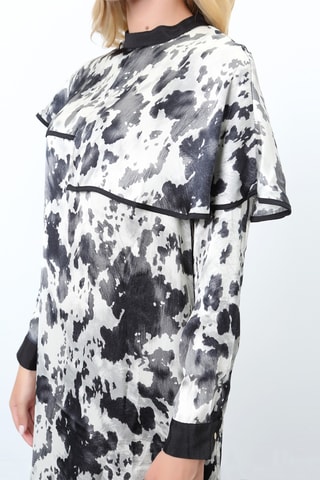 Vestido recto - Negro