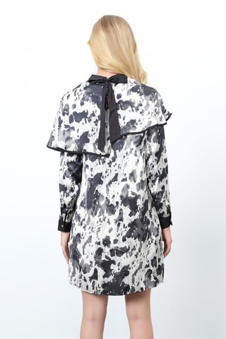 Vestido recto - Negro