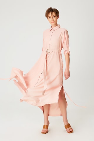 Abito a camicia - Arancione