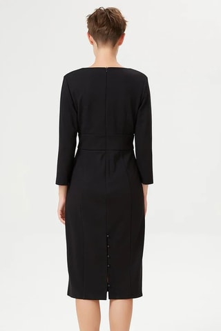 Vestido de tubo - Negro