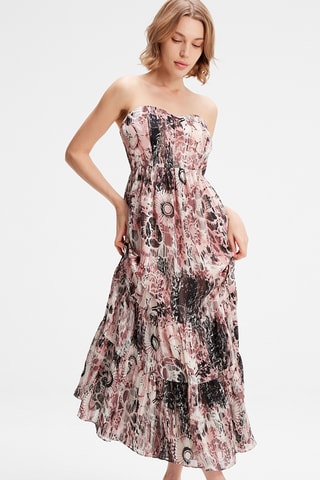 Abito bustier - Rosa