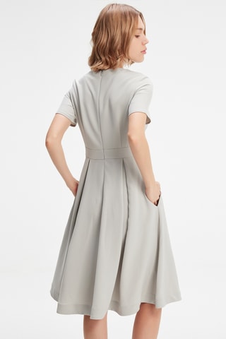 Vestido midi - Blanco