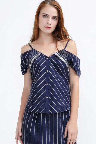 Top - Azul