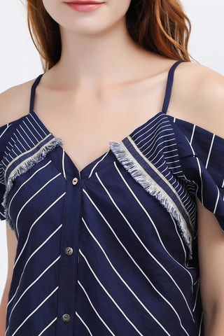 Top - Azul