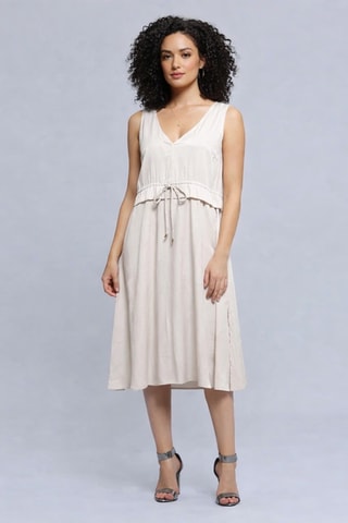 Abito midi - Beige