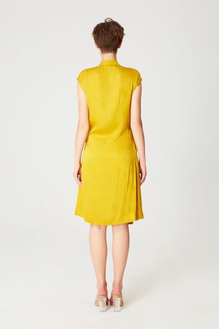 Vestido cruzado - Amarillo