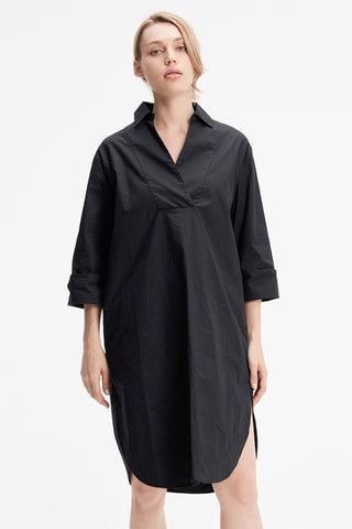 Vestido trapecio - Negro