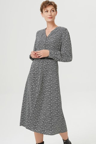 Vestido camisero - Marrón