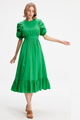 Abito midi - Verde