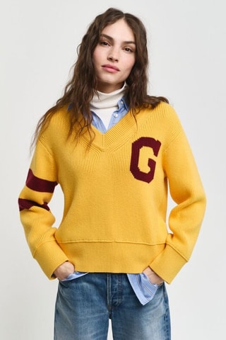 Pull relaxed - Jaune
