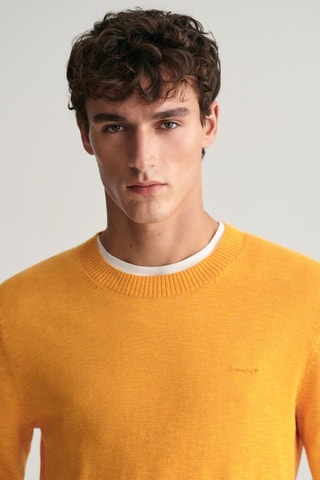 Pull en soie - Moutarde
